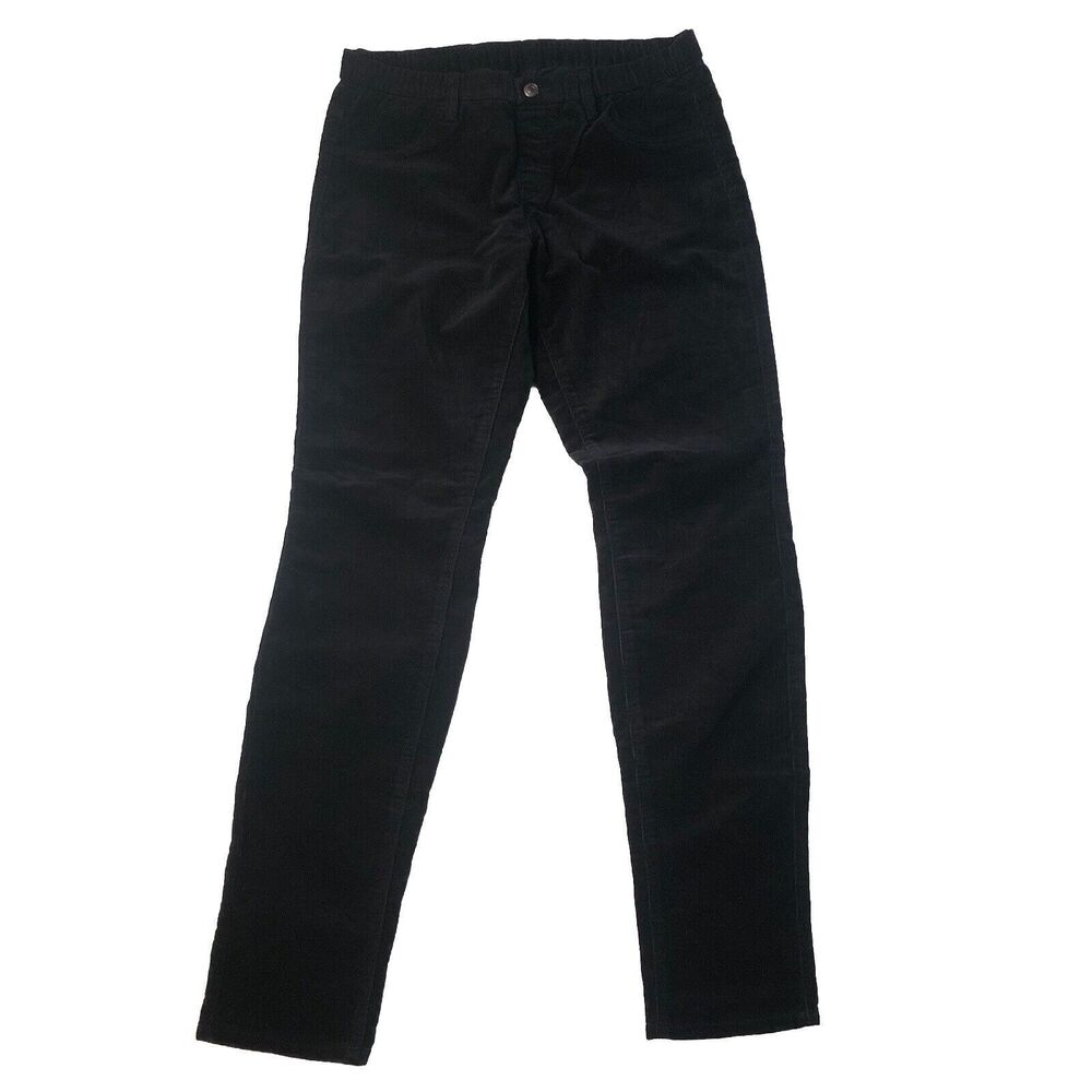 UNIQLO Women’s Drawstring Waist Skinny Leg Corduroy Pull-on Pants Size Medium